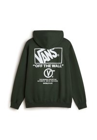 Vans STOCKPILE - Hættetrøje - dark green