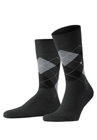 Burlington KING RAUTENMUSTER LOGOEMBLEM - Calze - anthrazit grau