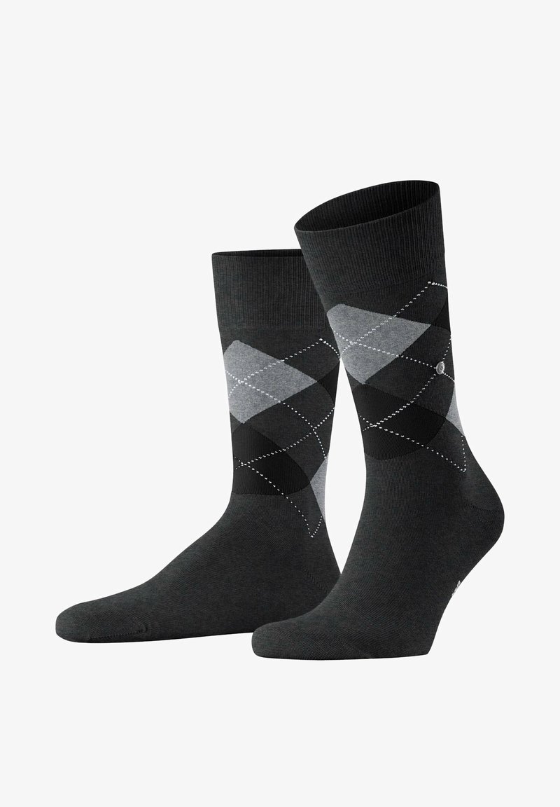 Burlington King - Socken - anthrazit grau