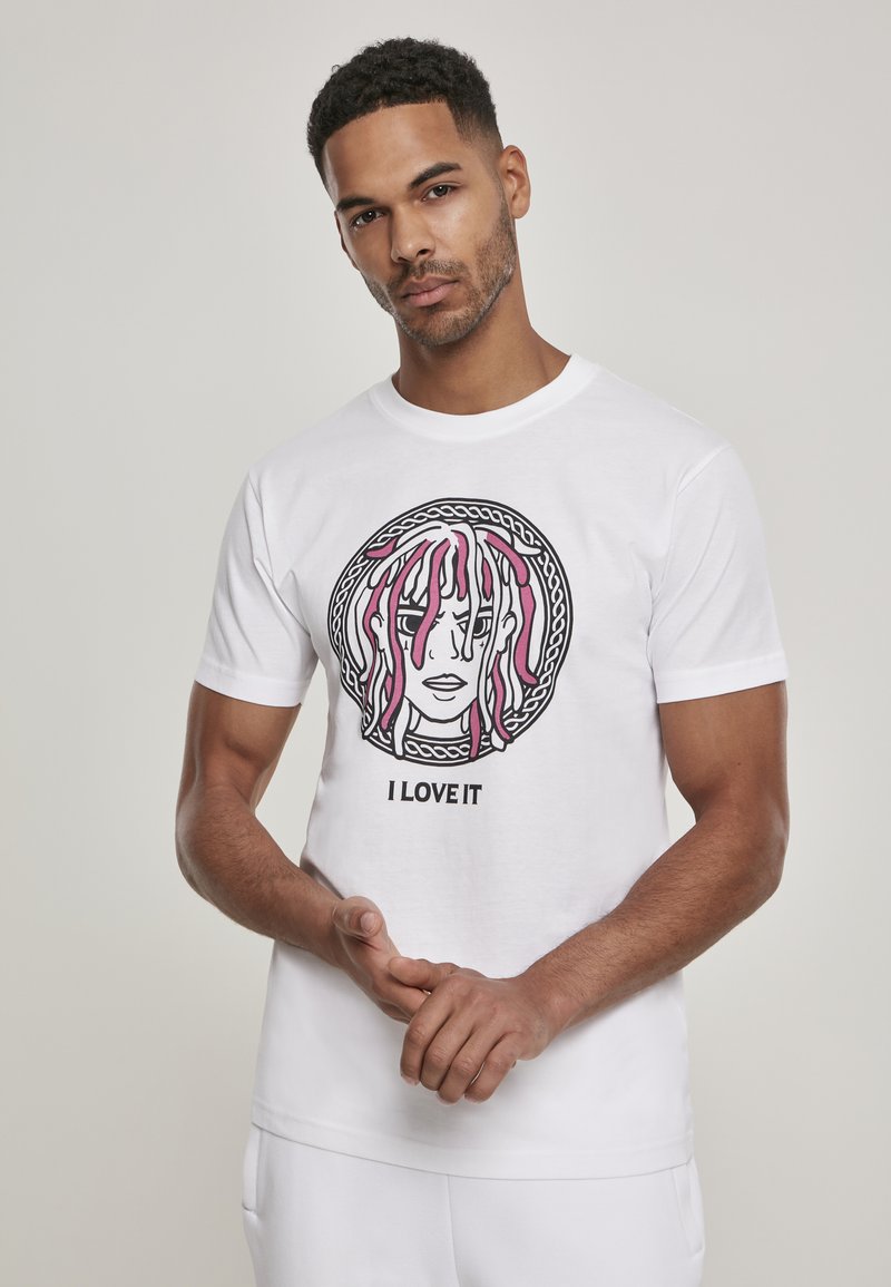 Mousse White I Love You Print Full Sleeve T-Shirt