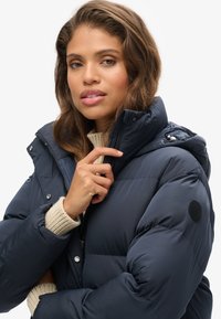 Superdry & Co PUFFER - Abrigo de invierno - eclipse navy