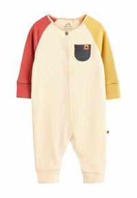 Next REGULAR FIT - PATTERNED 3 PACK - Pyžamo - brown khaki