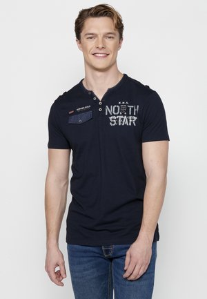 SHORT SLEEVE  - T-shirt print - navy