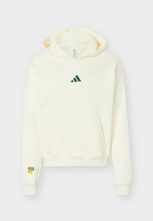 adidas Performance, ADIZERO - Φούτερ με κουκούλα - cream white
