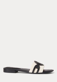 Lauren Ralph Lauren - ALEGRA - Sandaler - natural/black Miniatyrbilde 1