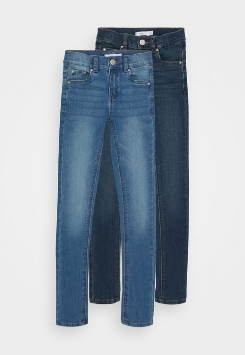 KIDS ONLY GIRL wide leg jeans medium blue denim