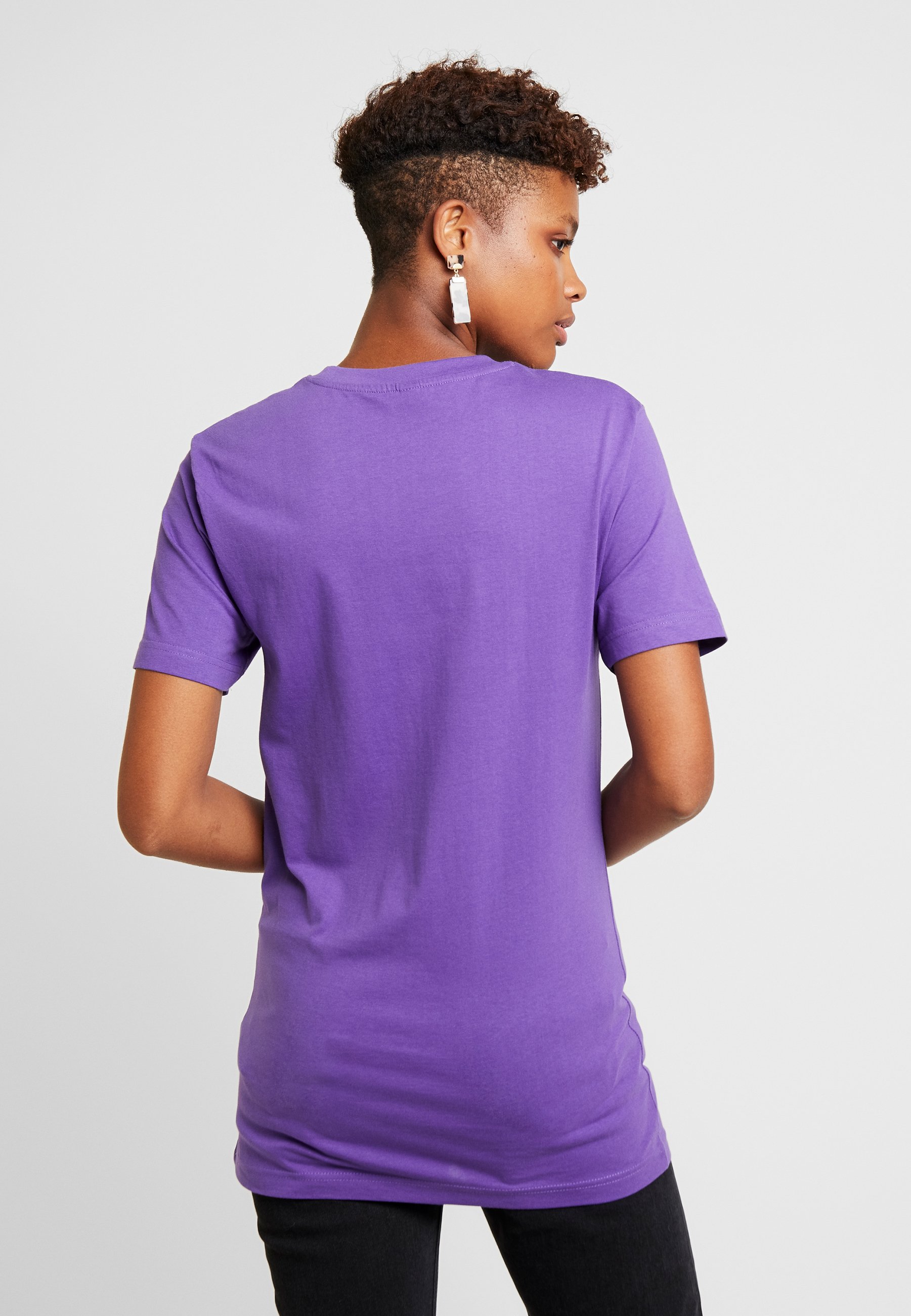 purple 80s shirt