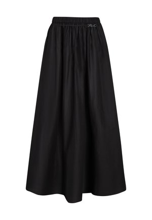 KARL LAGERFELD, SIGNATURE SHEER BEACH MAXI - Accessoire de plage - black
