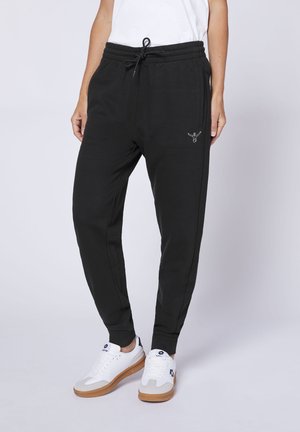 Chiemsee, SWEATHOSE MIT ARTWORK - Tracksuit bottoms - black