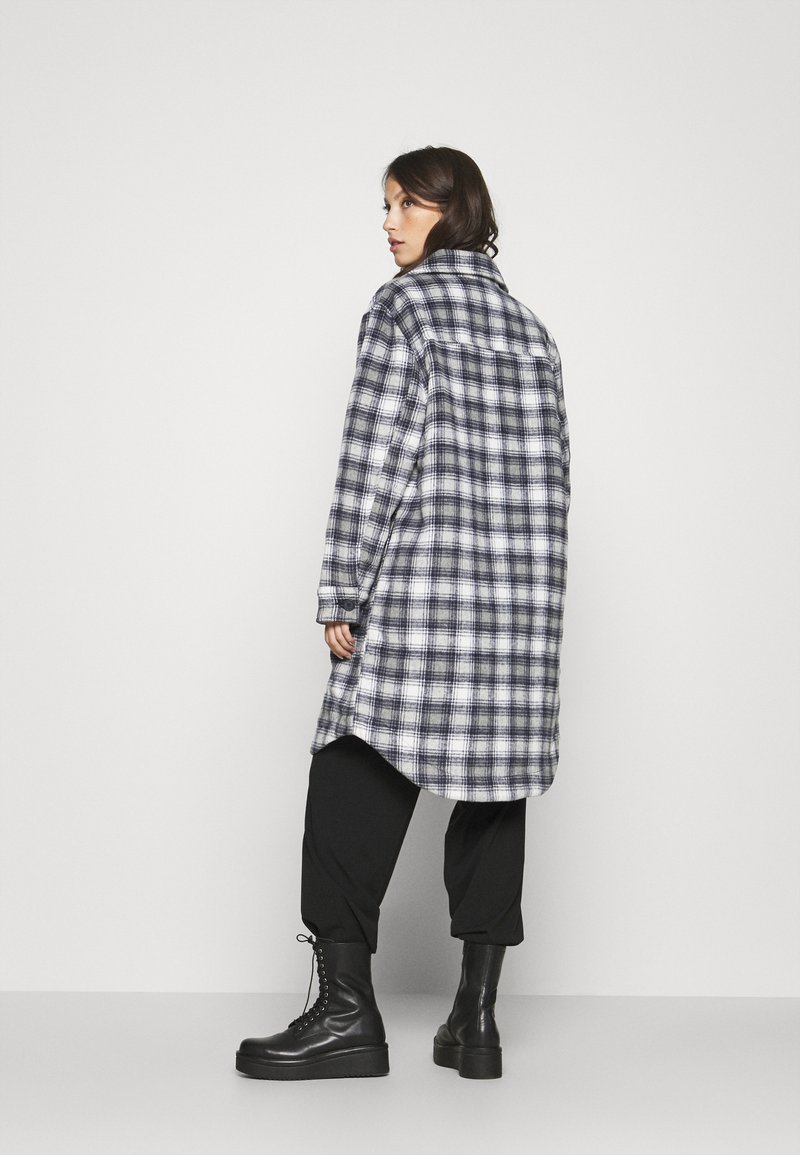 Damen Parkas | JDY JDYTIK LONG Klassischer Mantel sharkskin/dunkelblau - KA09649 Damen Parkas | JDY JDYTIK LONG Klassischer Mantel sharkskin/dunkelblau - KA09649