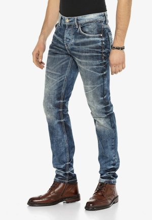 JUSTICE - Straight leg jeans - blue