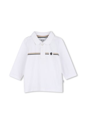 BOSS Kidswear, POLO MANCHES LONGUES - Polo - blanc