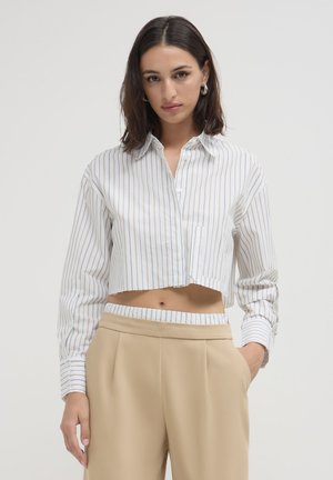 Calliope CROP A RIGHE  - Camicia - variante