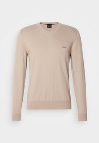 PACELLO - Stickad tröja - light beige