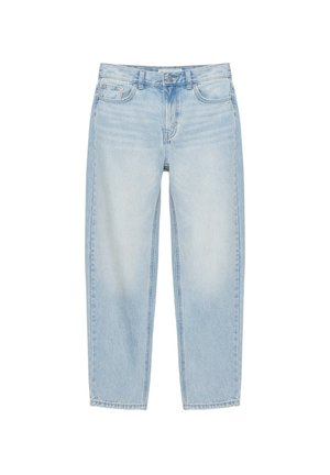 PULL&BEAR, HIGH-WAIST - MOM JEANS < - Jean Mom - light blue