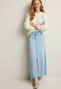 Next PEARL EMBELLISHED  - Džemper - ecru white