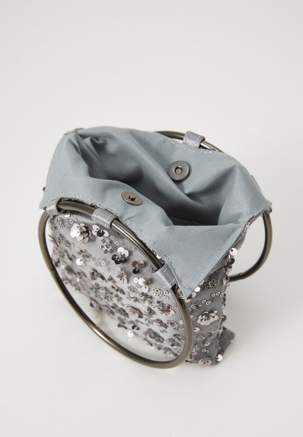 FLOWER - Handbag - gunmetal3