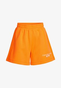 Selected, vibrant orange