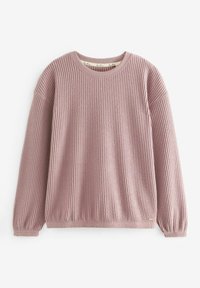Next SOFT WAFFLE LONG SLEEVE - Nachtwäsche Set - pink
