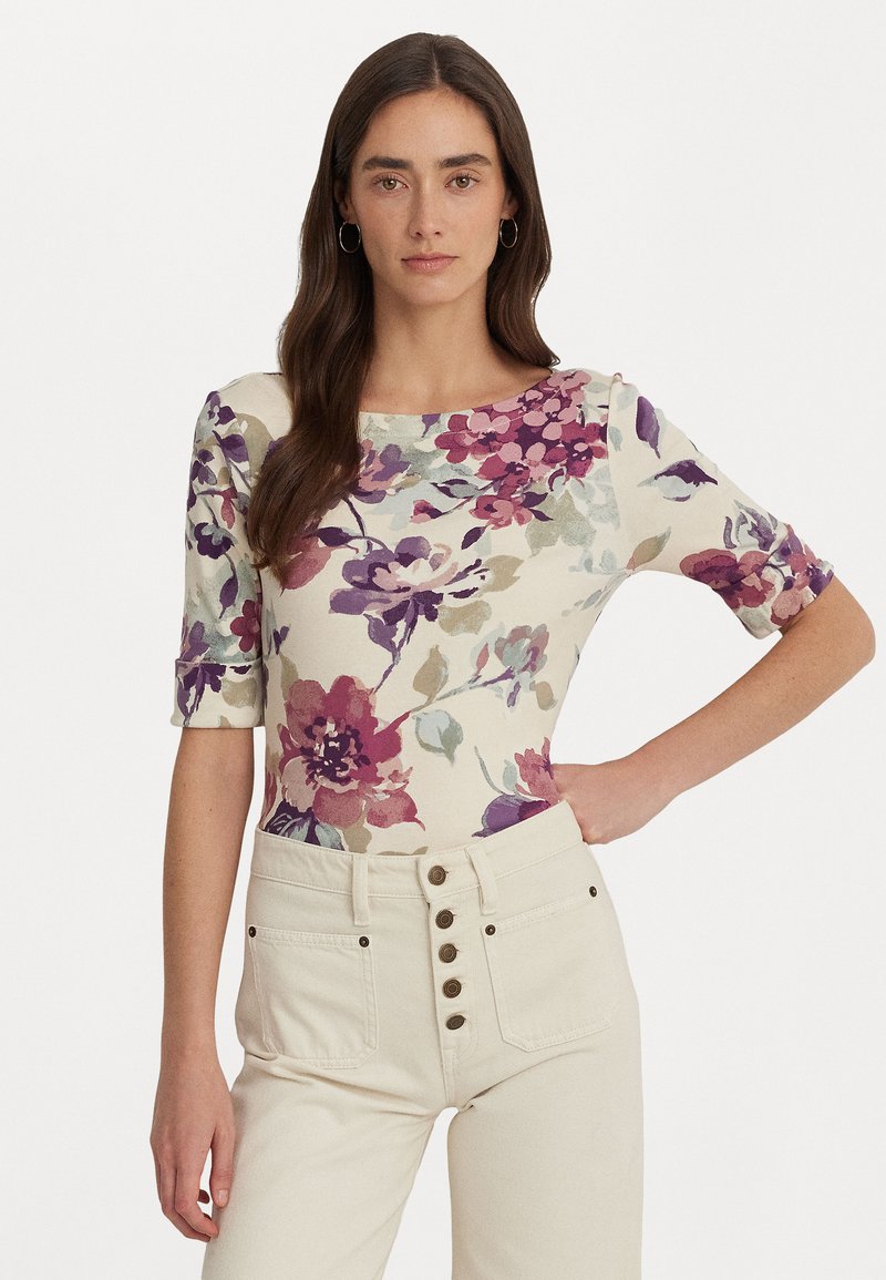 Blusa Donna White Stuff Manica 3/4 In Cotone Avorio Con Ricami Floreali - Foto 3