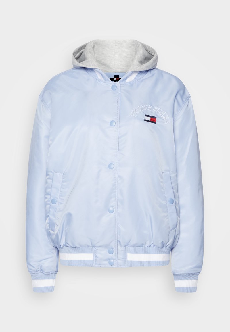 Tommy Jeans GRAPHIC JACKET Bomber Jacket pearly blue/light blue
