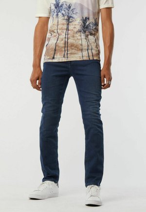 Jean droit - medium blue