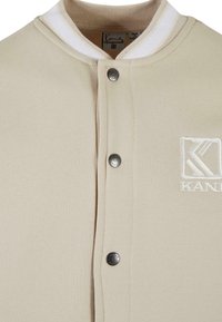 Karl Kani OG FLEECECOLLEGE - Bombera - off white white