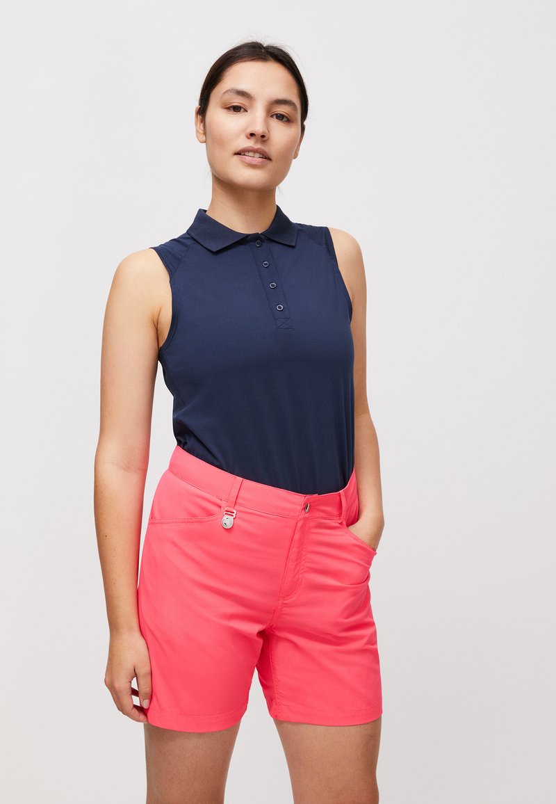 Röhnisch RUMIE SLEEVELESS Polo shirt navy/dark blue Zalando