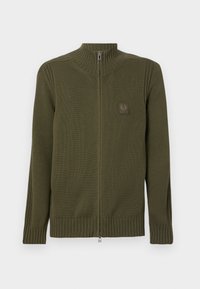 WATCH FULL ZIP CARDIGAN - Kardigán - dark surplus green