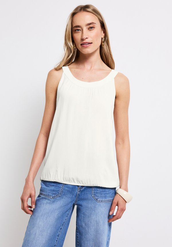 STRUKTURMIX - Bluse - weiß