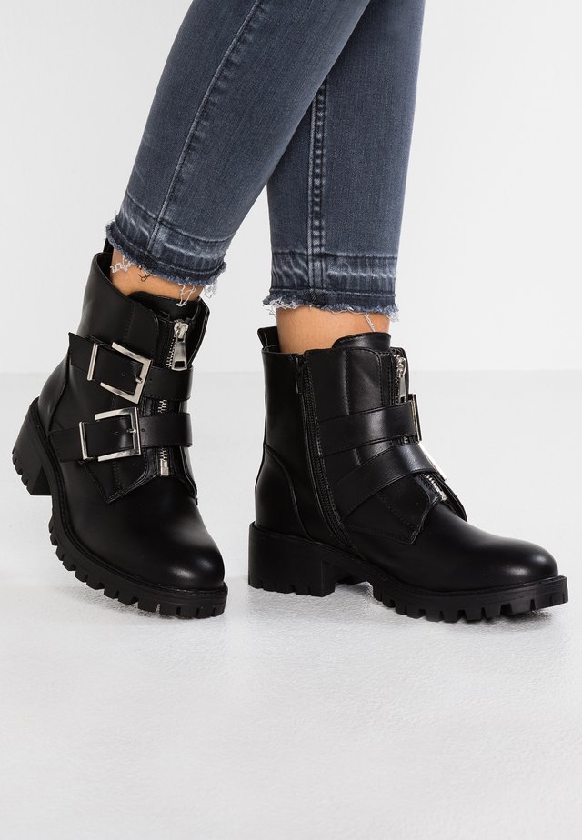Cowboy-/Bikerlaarsjes - black