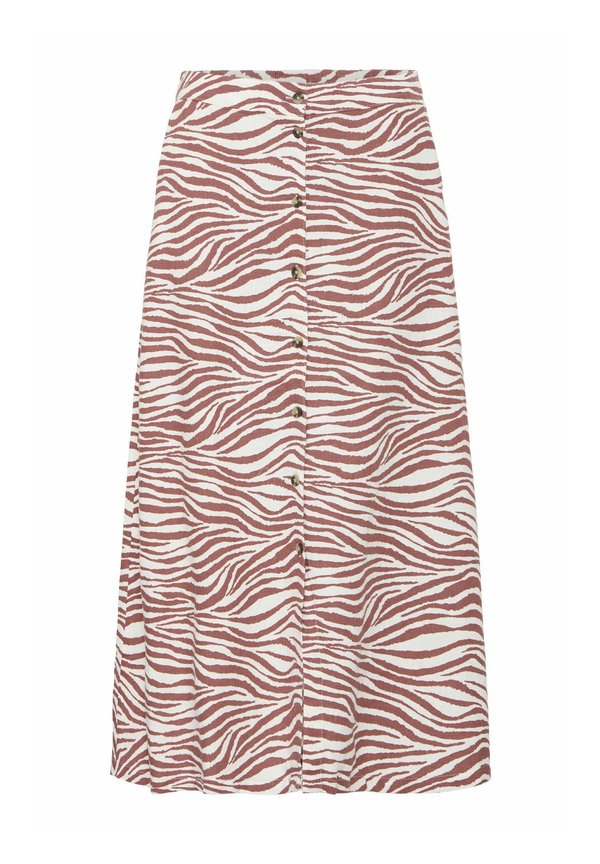 BYMFALAKKA - A-line skirt - animal light mahogany mix3