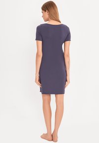 Cool Mama BAMBOO MATERNITY & NURSING  BASIC - Noční košile - blue