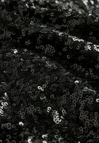 REGULAR FIT - SEQUIN - Blazer - black