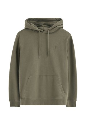 Felpa con cappuccio - military green