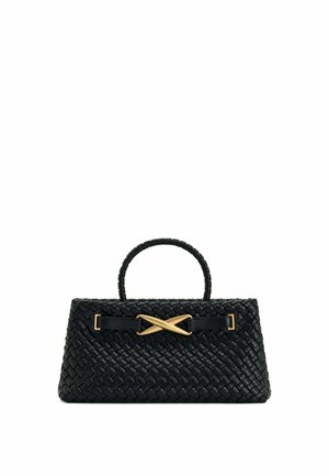 JW PEI, JW PEI CABAS ELORA TRESSÉ BLACK - Sac à main - black