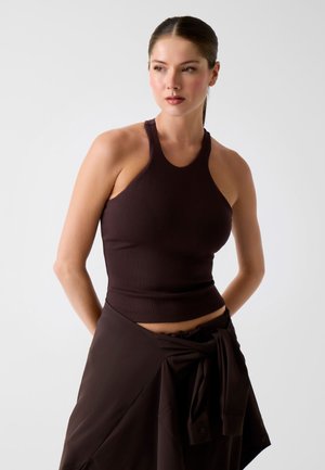 Débardeur - dunkelbraun