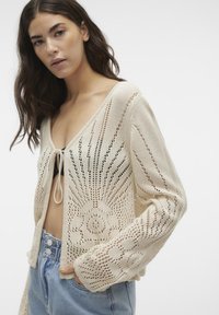 Vero Moda VMSILJA  - Adīta jaka - birch