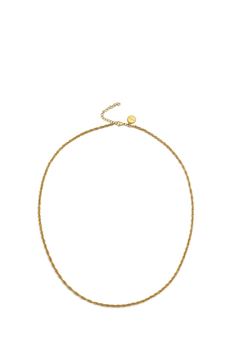 Singularu SPINNING ROPE CHAIN - Collier - gold-coloured/doré - ZALANDO.FR