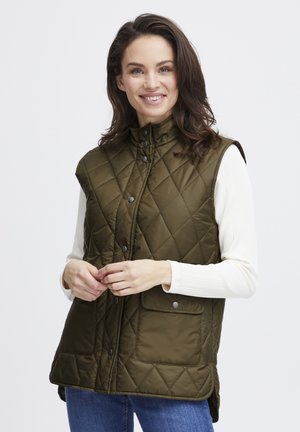 LENNI  - Veste sans manches - dark olive