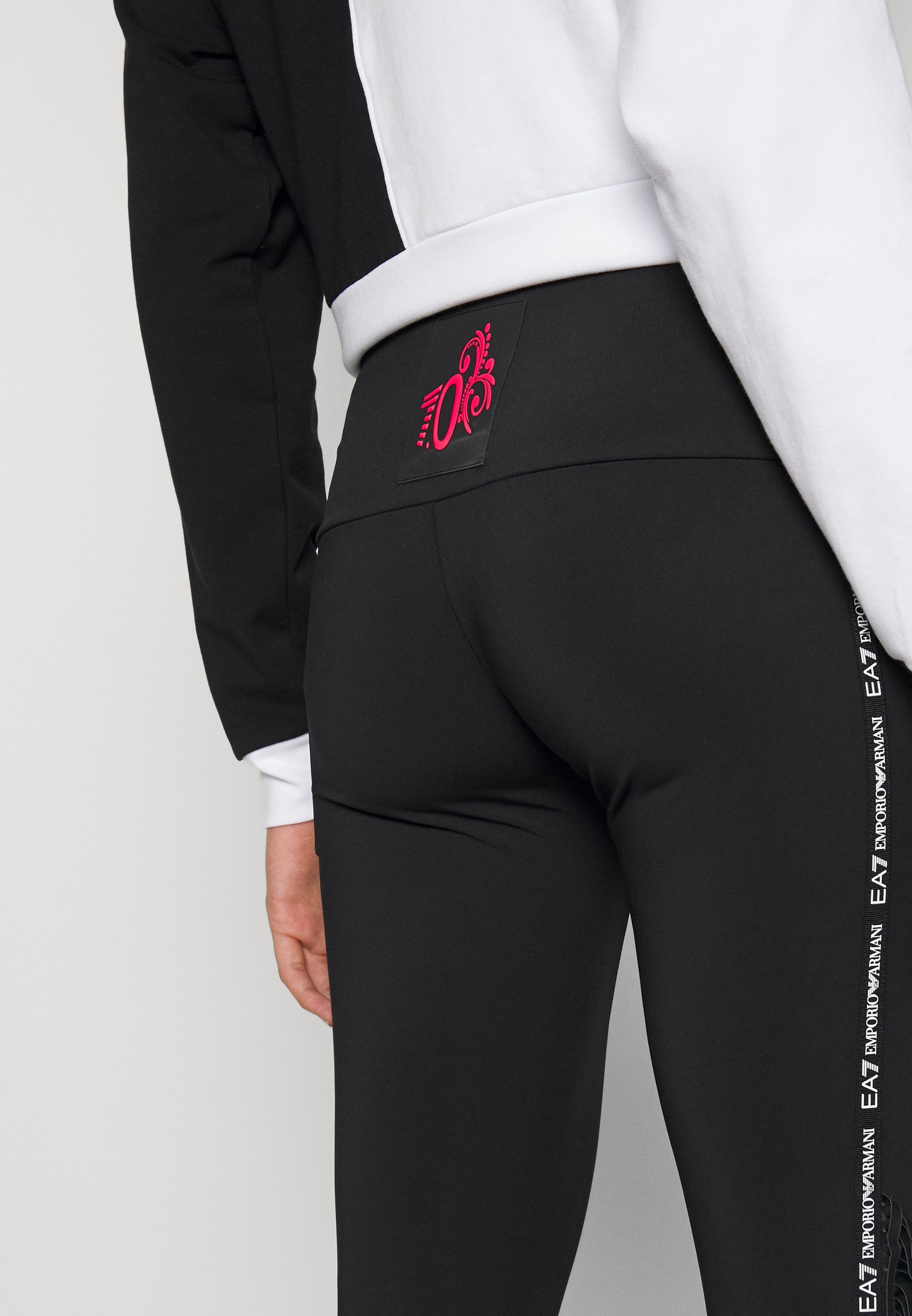 EA7 Emporio Armani Leggings - black/nero - Zalando.it