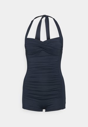 SEAFOLLY COLLECTIVE BOYLEG ONE PIECE - Jednodílné plavky - true navy