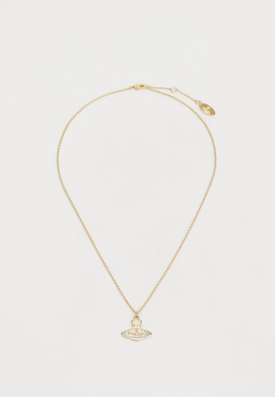 Vivienne Westwood CONCETTA RELIEF PENDANT - Kaelakee - gold-coloured/pale pink/pastel blue/white