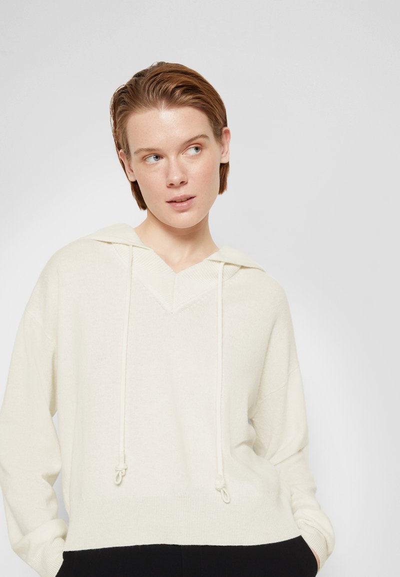 Damen Bekleidung | Theory HOODY Strickpullover ivory/offwhite - UR70699 Damen Bekleidung | Theory HOODY Strickpullover ivory/offwhite - UR70699