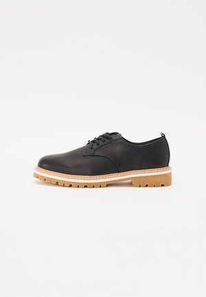 LOGAN UNISEX - Derbies - antique black
