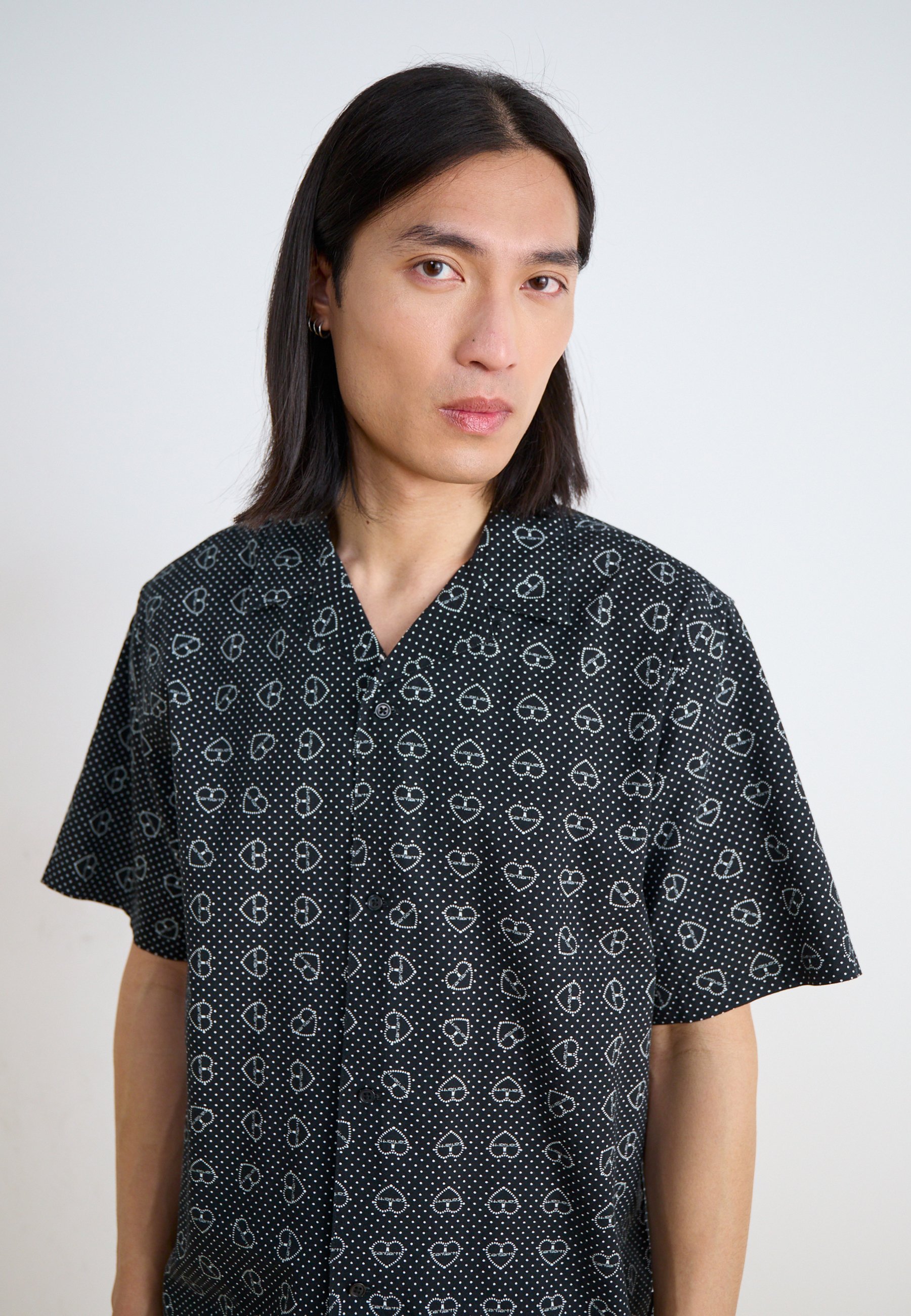 こ*世様 CTHY LUXURY MATERIAL CLASSIC SHIRT Carhartt WIP FUROSHIKI - Shirt - black - Zalando.co.uk