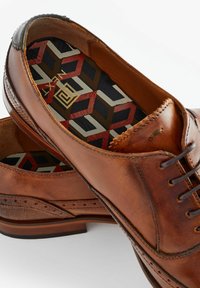 Next OXFORD WING BROGUE - Business-Schnürer - dark tan brown