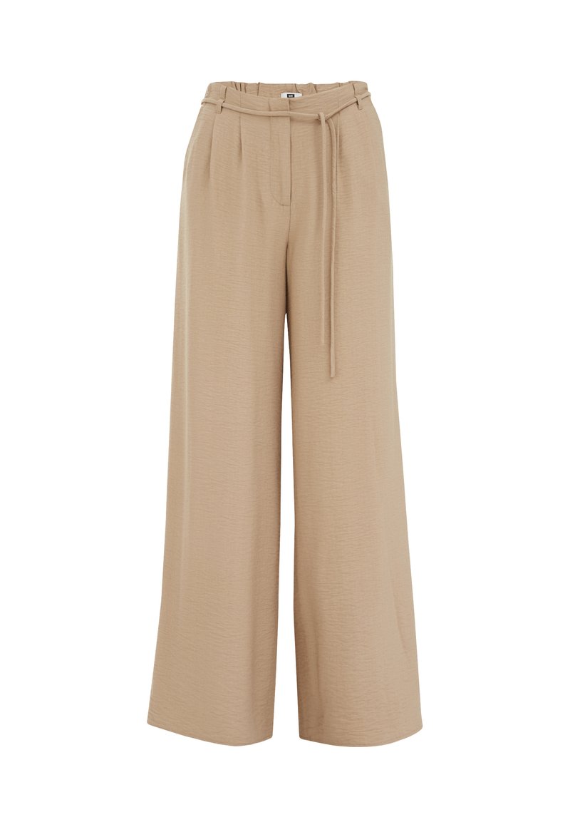 WE Fashion Broek lichtbruin