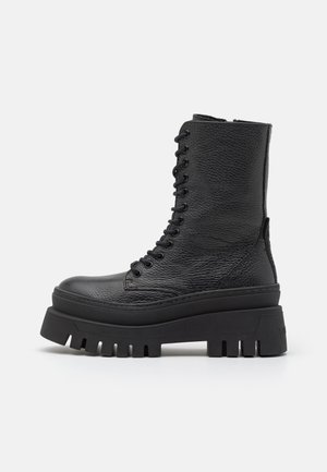 COAST - Bottes à plateau - black