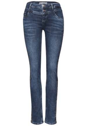 CASUAL - Vaqueros slim fit - blau